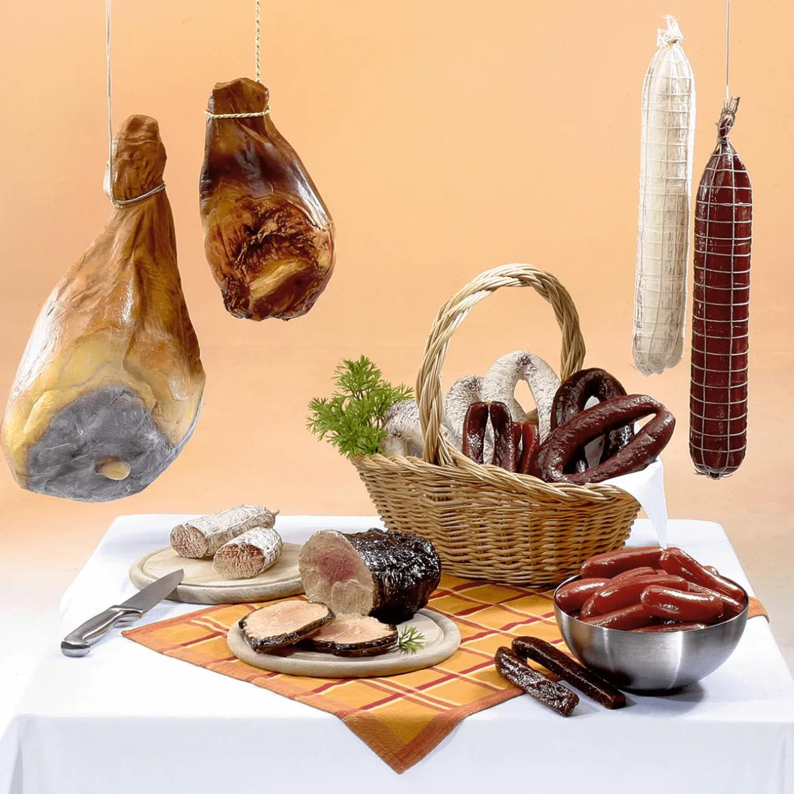 Maniquí De Salami, Paquete De 2 Piezas