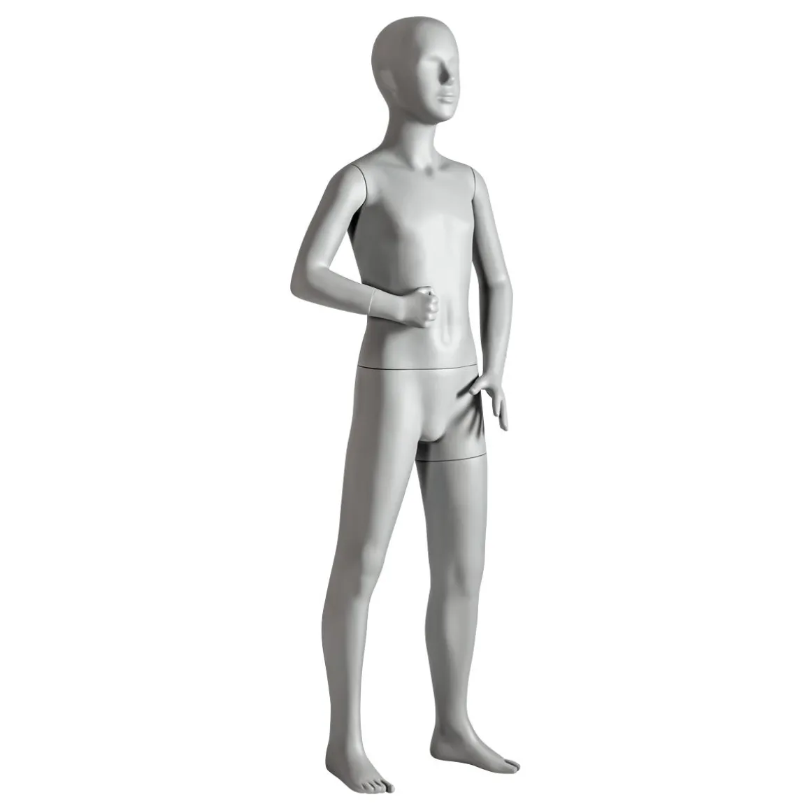Maniquí Deportivo Niño 10 Años - Brazo Derecho Doblado
