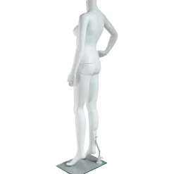 Maniquí Mujer Sin Cabeza De Pie Blanco