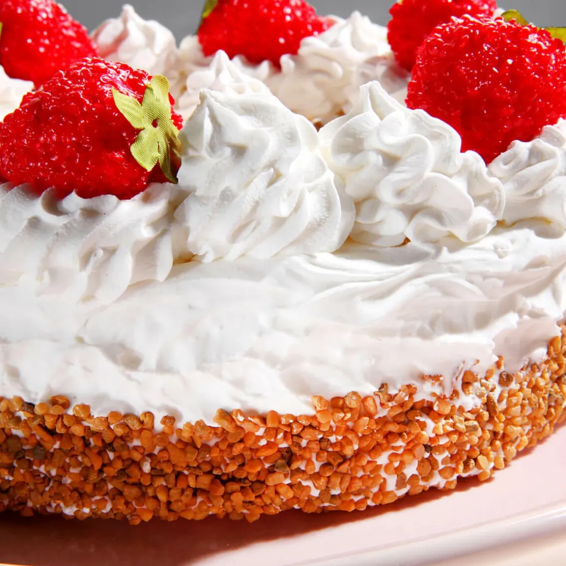 Maniquí Para Tarta De Fresa Y Nata 20 Cm Ø