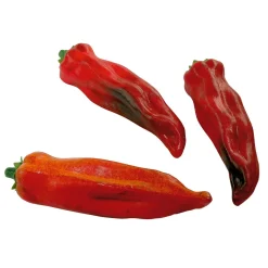Maniquí Pepperonis Rojo, 3 Pieza