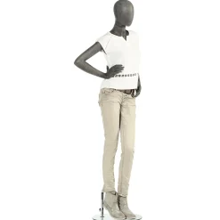 Maniquí Premium Mujer, Pierna Izquierda Y Brazo Derecho Doblados