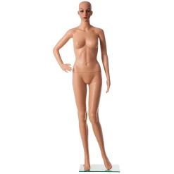 Maniquí Sostenible Señora, 178 Cm, Beige