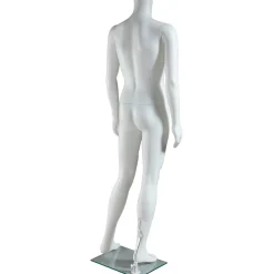 Maniqui Hombre Sin Cabeza De Pie Blanco