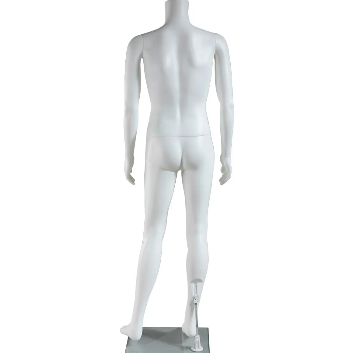 Maniqui Hombre Sin Cabeza De Pie Blanco
