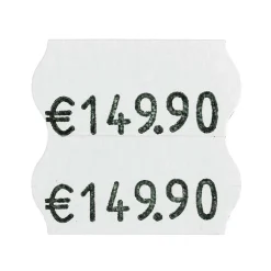 Marcador De Precio, 1 Filas, 6 Compartimentos