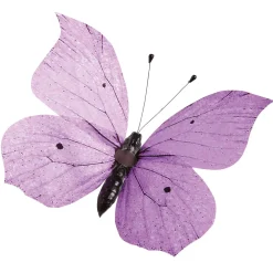 Mariposa Decorativa Púrpura, 30 Cm