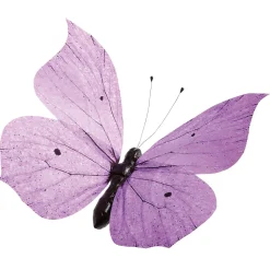 Mariposa Decorativa Púrpura, 50 Cm