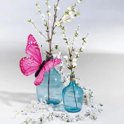 Mariposa Decorativa Rosada, 80 Cm