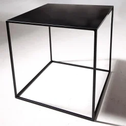Mesa De Metal 45 X 45 Cm, Negra