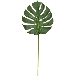 Monstera Hoja Artificial Ignífuga B1, 75 Cm