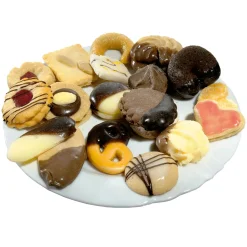 Muñeco De Comida Con Galletas De Navidad