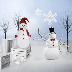 Muñeco De Nieve, Altura: 120 Cm