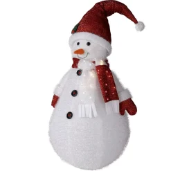 Muñeco De Nieve XL De Poliéster De 120 Cm