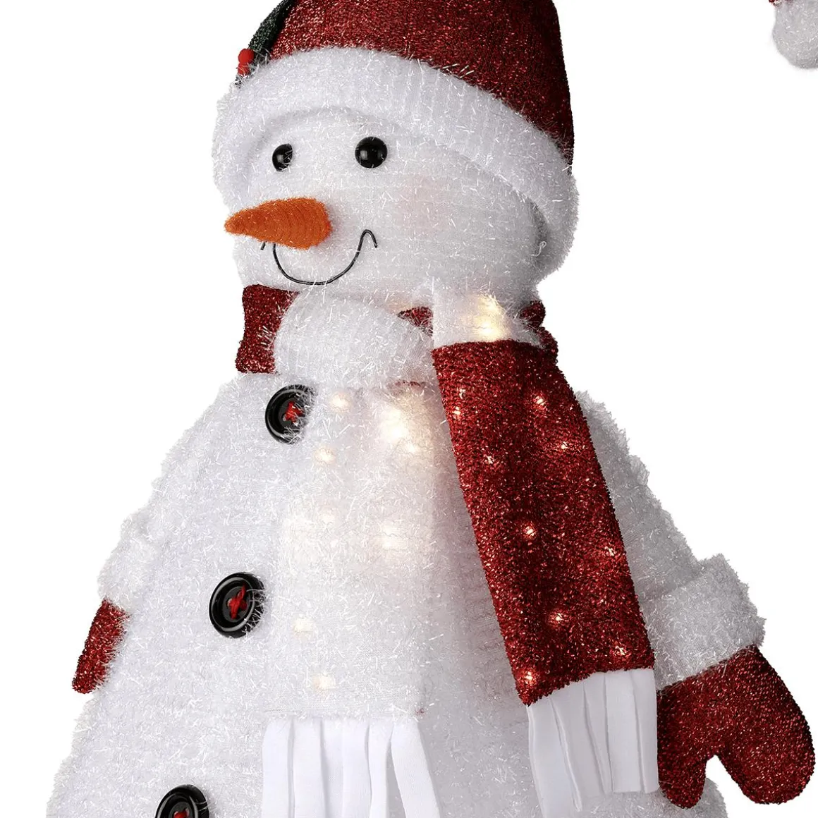 Muñeco De Nieve XL De Poliéster De 120 Cm