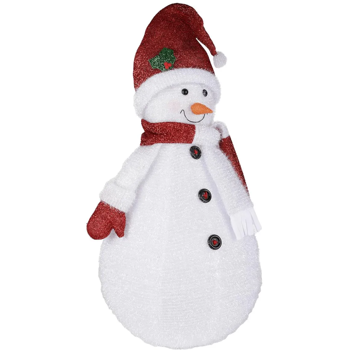 Muñeco De Nieve XL De Poliéster De 120 Cm