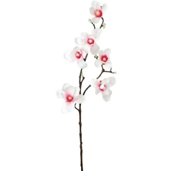Noble Rama De Magnolia Artificial, Rosado, 100 Cm