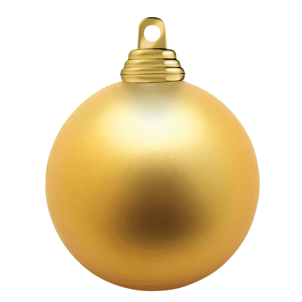 Oro Oscuro, Bolas De Navidad Mate De Plástico Ignífugo, 6 Cm Ø -24 Piezas