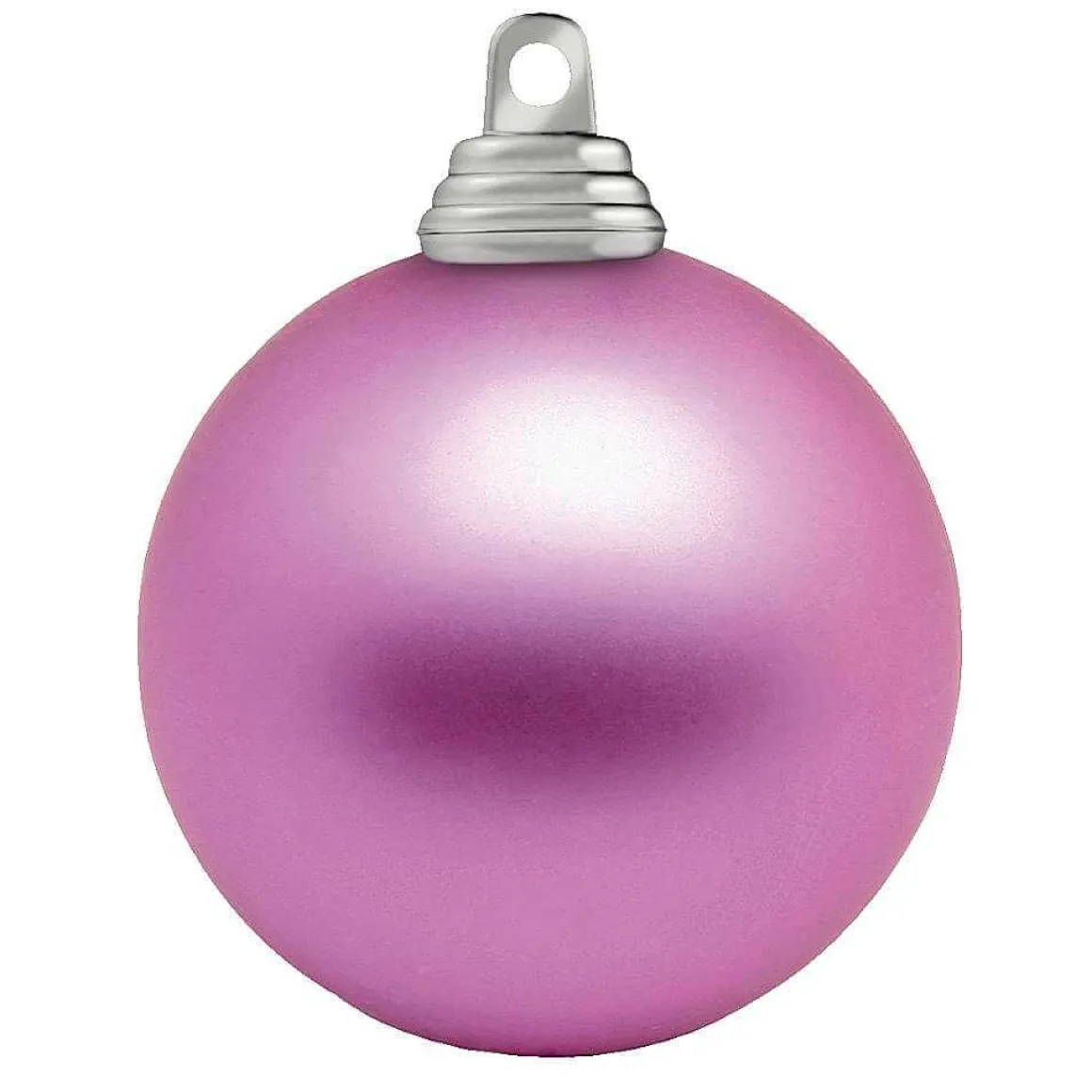 Orquídea, Bolas De Navidad Mate De Plástico Ignífugo, 6 Cm Ø - 24 Piezas