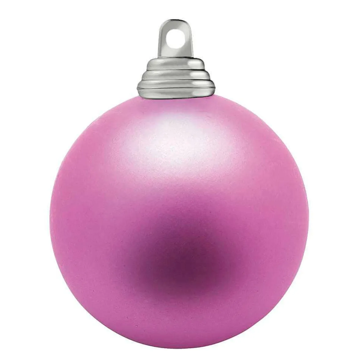 Orquídea, Bolas De Navidad Mate De Plástico Ignífugo, 6 Cm Ø - 24 Piezas