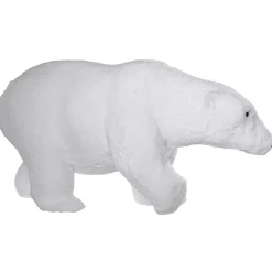 Oso Polar De Peluche Decorativo Altura 44 Cm