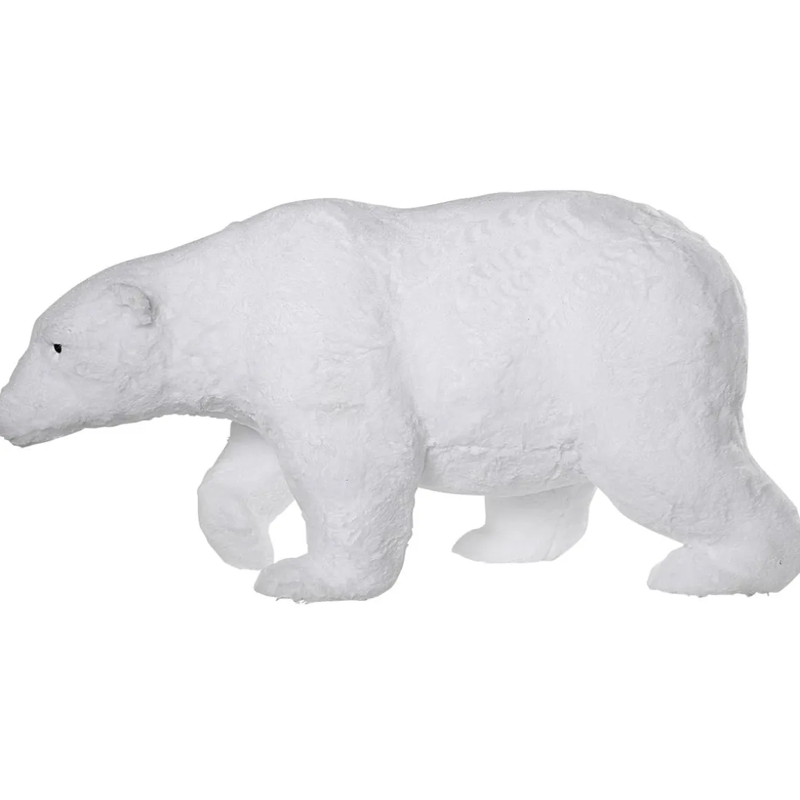 Oso Polar De Peluche Decorativo Altura 44 Cm