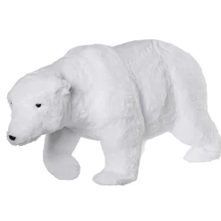 Oso Polar De Peluche Decorativo Altura 44 Cm