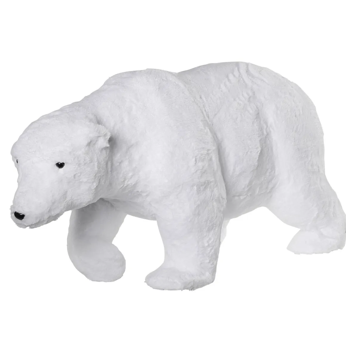 Oso Polar De Peluche Decorativo Altura 44 Cm