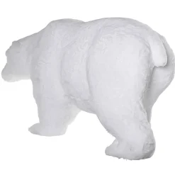 Oso Polar De Peluche Decorativo Altura 44 Cm