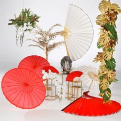 Palmera Artificial Decorativa, 140 Cm, Dorada