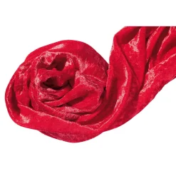 Pana Aterciopelada, Anchura: 150 Cm, Color Rojo