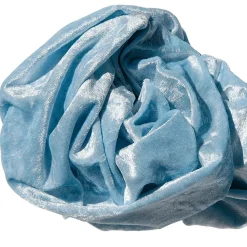Pana Aterciopelada, Anchura: 150 Cm, Color Azul Claro