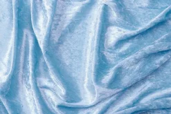 Pana Aterciopelada, Anchura: 150 Cm, Color Azul Claro