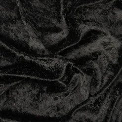 Pana Aterciopelada, Anchura: 150 Cm, Color Negro