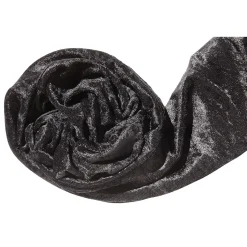 Pana Aterciopelada, Anchura: 150 Cm, Color Negro