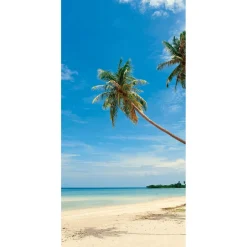 Pancarta De Tela Ignífuga "Palm Beach" De Tela De Bandera 100 X 200 Cm