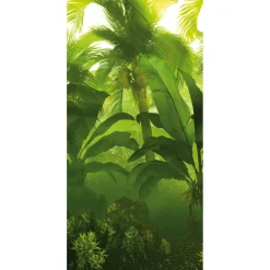 Pancarta De Tela Ignífuga "Jungla" De Tela De Bandera 100 X 200 Cm