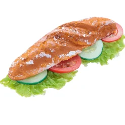 Panecillo Integral Con Ensalada Maniquí 21 Cm