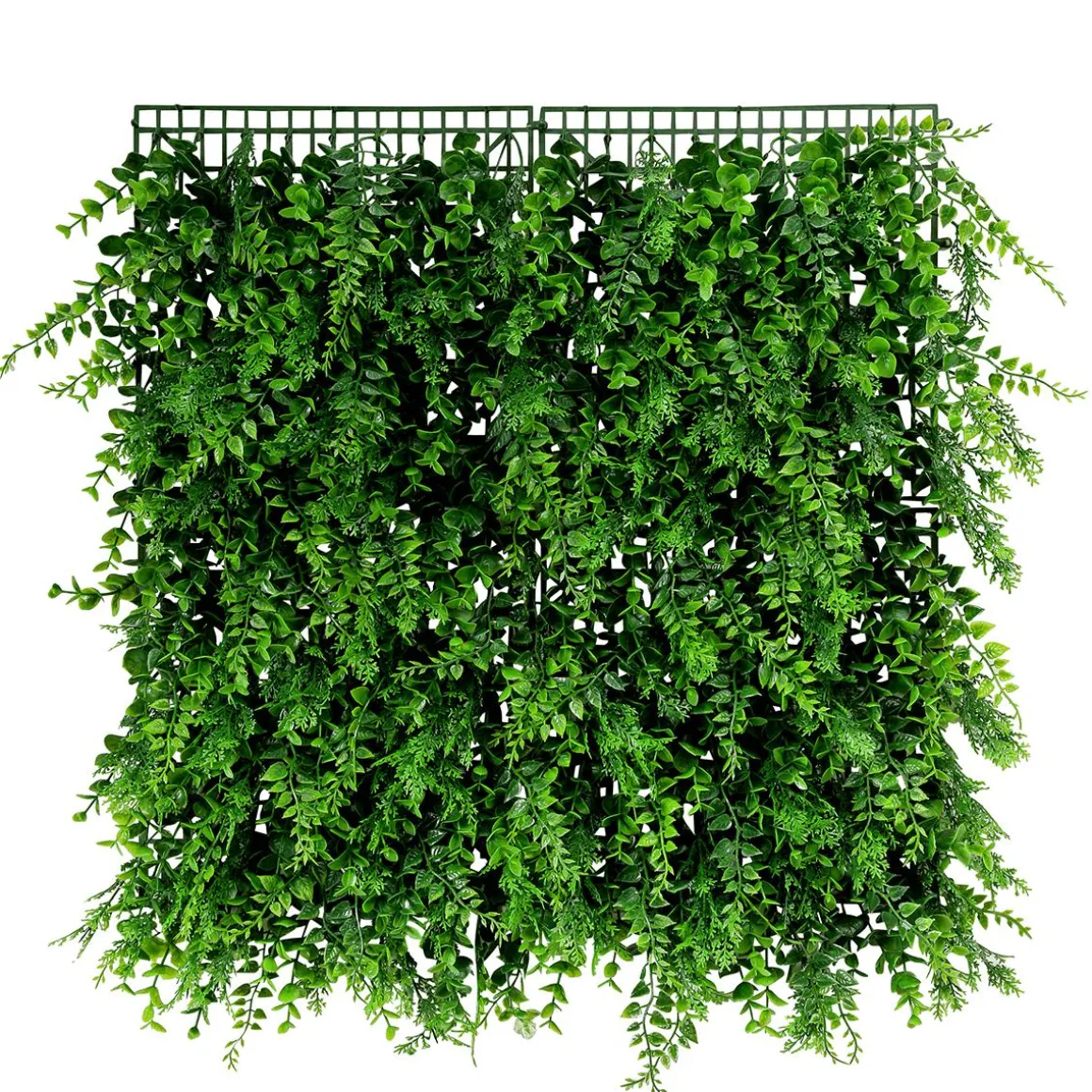 Panel Artificial De Eucalipto Y Helecho Premium, 50 X 50 Cm