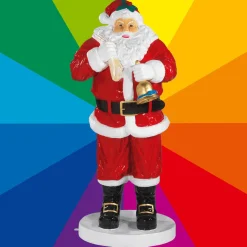 Papá Noel Con Color Personalizado 180 Cm