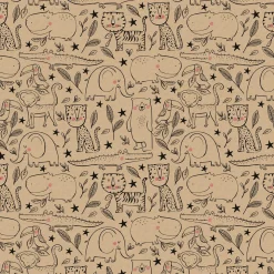 Papel De Envolver Animales 70 Cm X 50 M