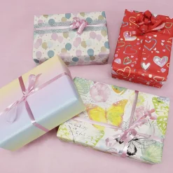 Papel De Hierba Reciclado Con Globos De Colores, 50 Cm, 50 M
