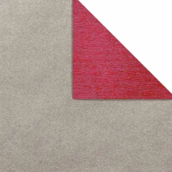 Papel De Regalo Bicolor 70 Cm, 250 M, Plata Baya