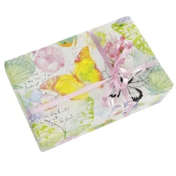 Papel De Regalo Mariposas, 50 Cm, 50 M