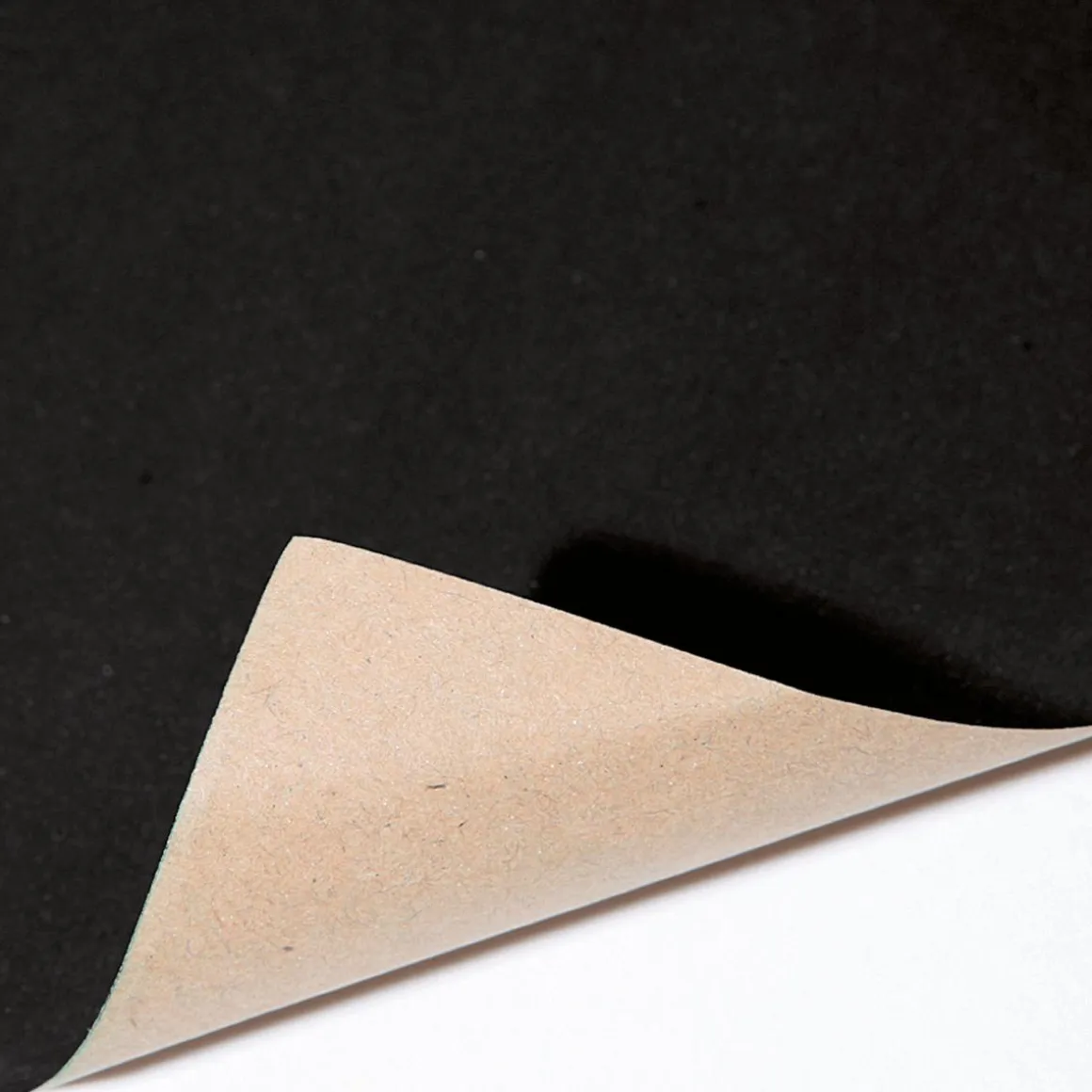 Papel Kraft Liso Negro Reciclado - Bobina De Papel De Regalo De 50 M
