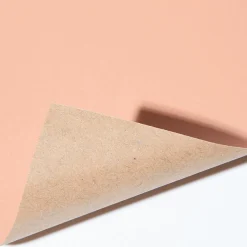 Papel Kraft Liso Reciclado En Color Naranja - Bobina De Papel De Regalo De 50 M
