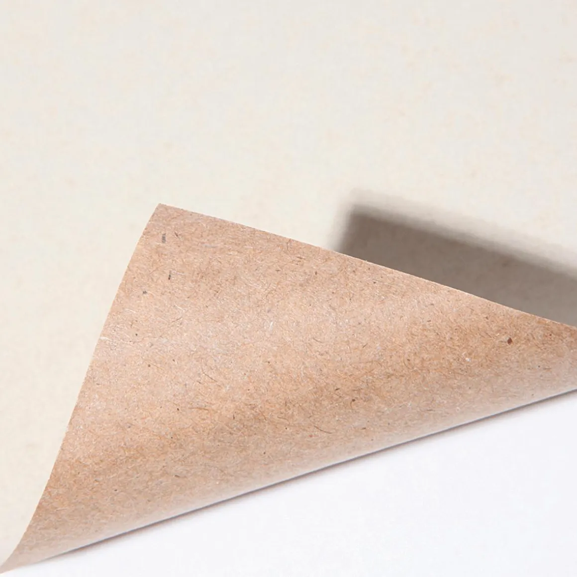 Papel Kraft Liso Reciclado En Colores Arena - Bobina De Papel De Regalo De 50 M