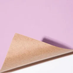 Papel Kraft Liso Reciclado En Color Lila - Bobina De Papel De Regalo De 50 M