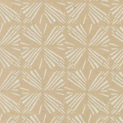 Papel Kraft Reciclado Con Motivos Geométricos Blancos - Rollo De Papel De Envolver De 50 M
