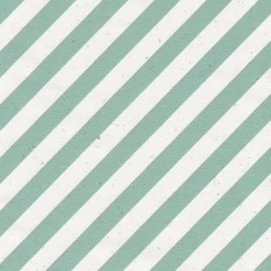 Papel Kraft Sostenible De Remolacha Azucarera Con Rayas Verdes Y Blancas - Rollo De Papel De Envolver De 50 M.